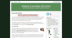 Desktop Screenshot of greenlanternoutfits.com